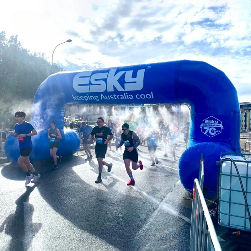 Inflatable Misting Archway for Events