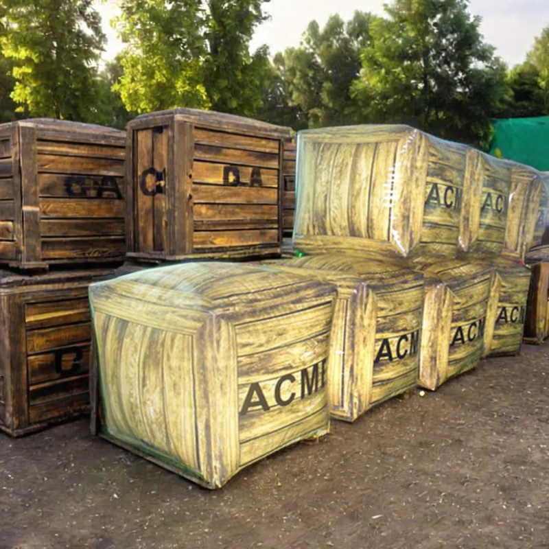 Inflatable Shooting Game Paintball Bunker