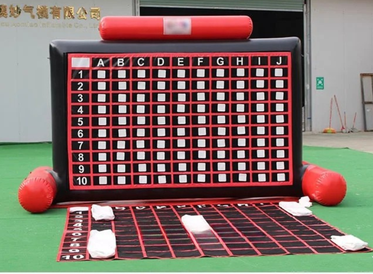 Outdoor Inflatable Lifesize Battleship Game