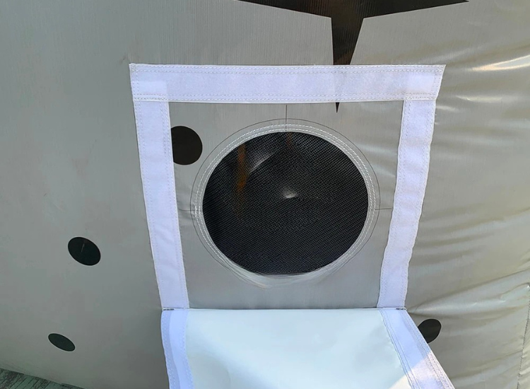 Customizable Inflatable Laser Maze Game