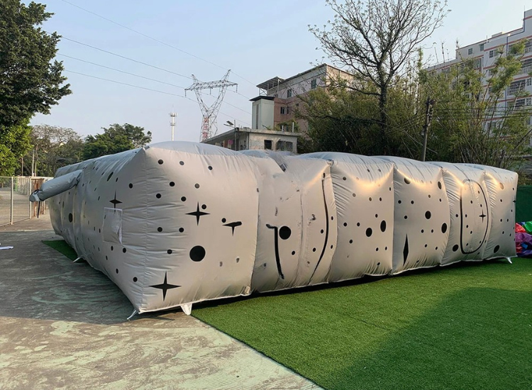 Customizable Inflatable Laser Maze Game