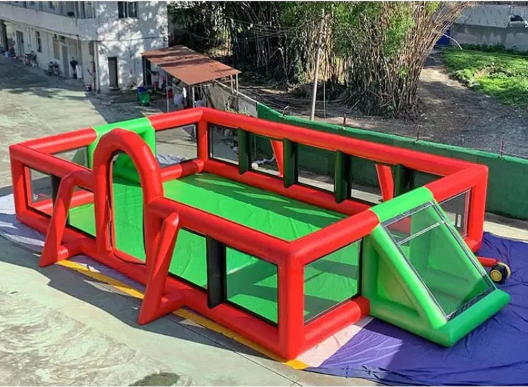 Inflatable Soccer Field Game for Events