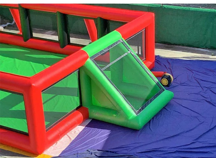Inflatable Soccer Field Game for Events