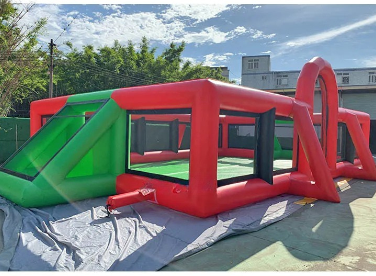 Inflatable Soccer Field Game for Events