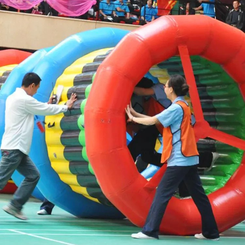 Inflatable Water Fun Roller Game Activity