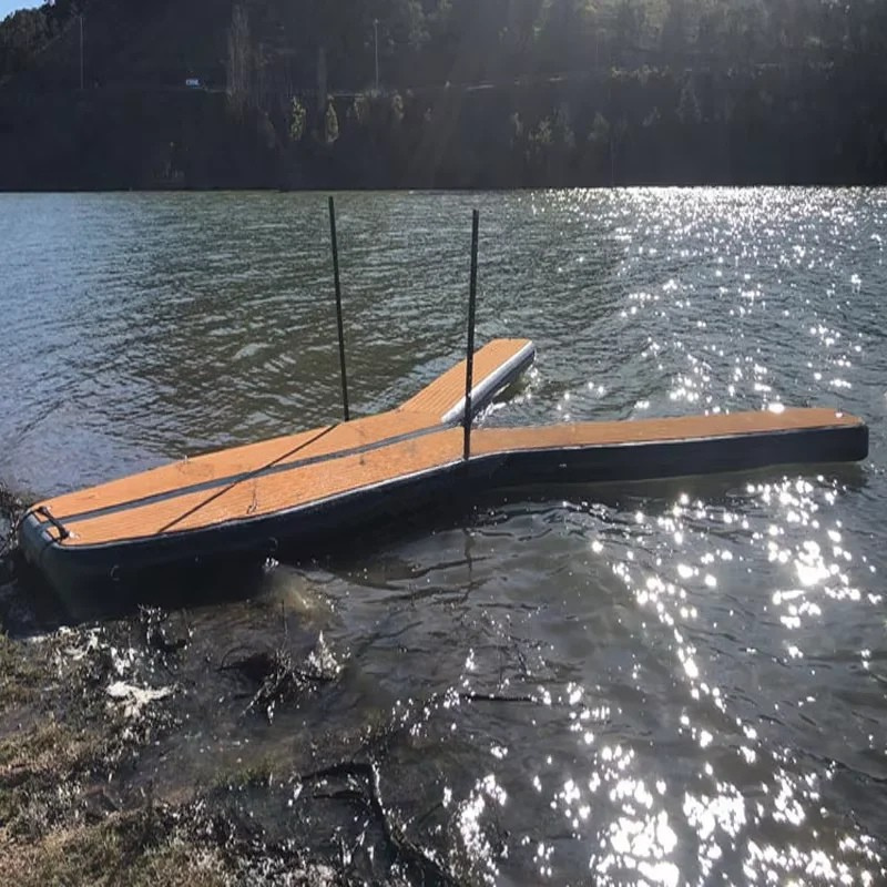 Inflatable Pontoon Dock for Water Sports