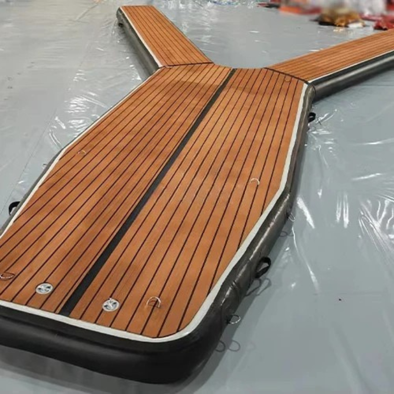 Inflatable Pontoon Dock for Water Sports