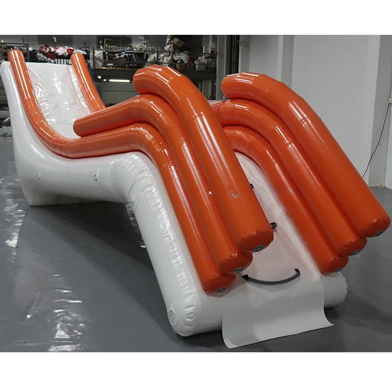 Outdoor Durable Inflatable Yacht Water Slide