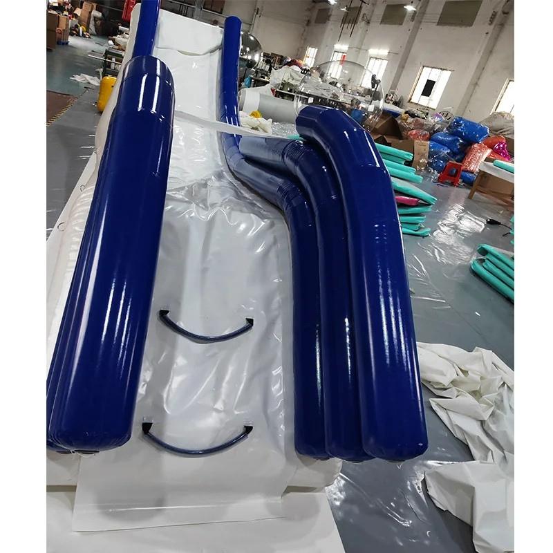 Inflatable Yacht Water Slide Docking Fun