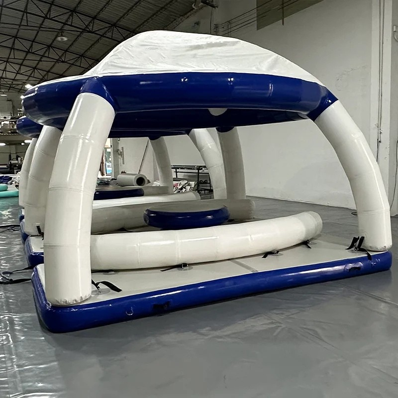 Inflatable Water Floating Platform Island
