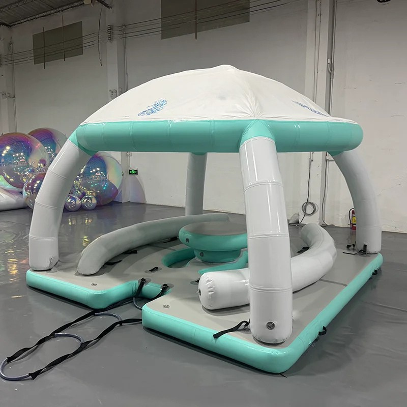 Inflatable Water Floating Platform Island