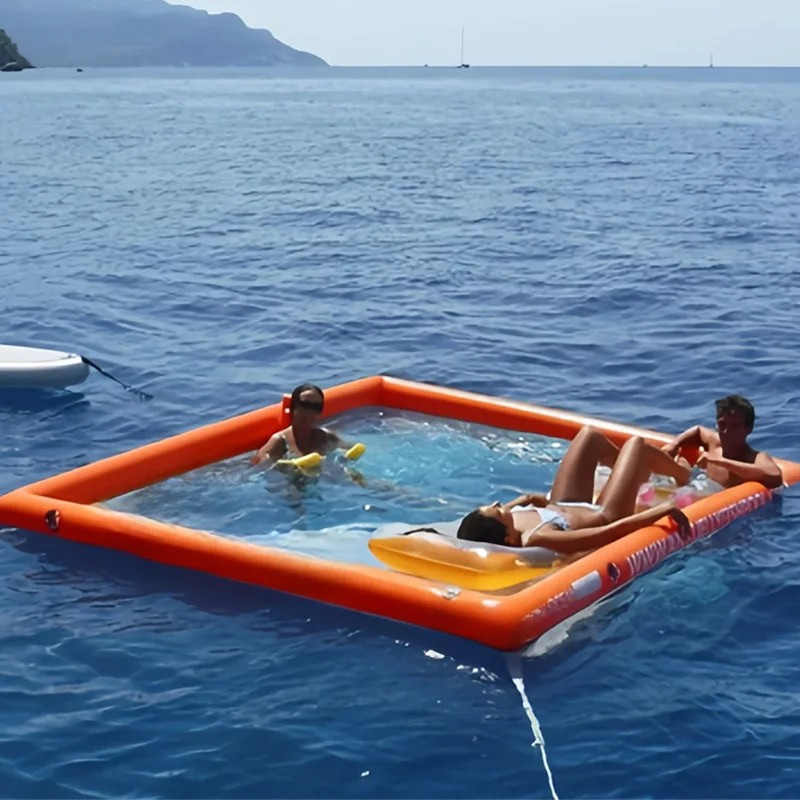 Anti Jellyfish Inflatable Swimming Pool Boat