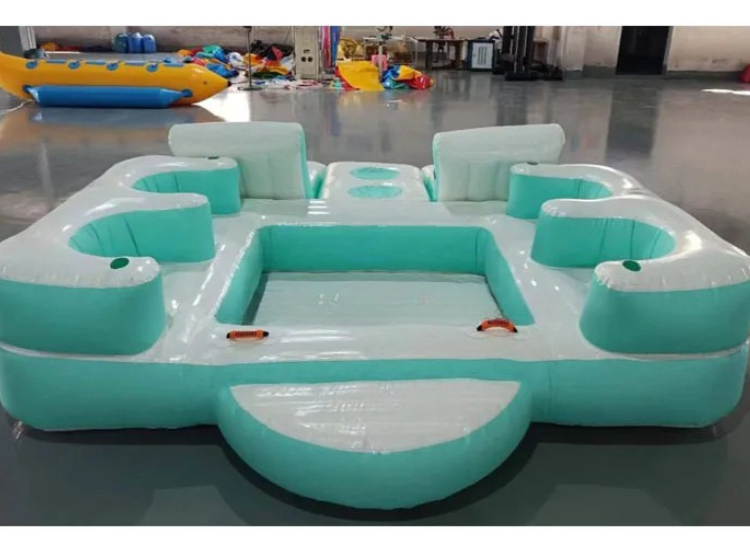 Large Inflatable Floating Island for Pool
