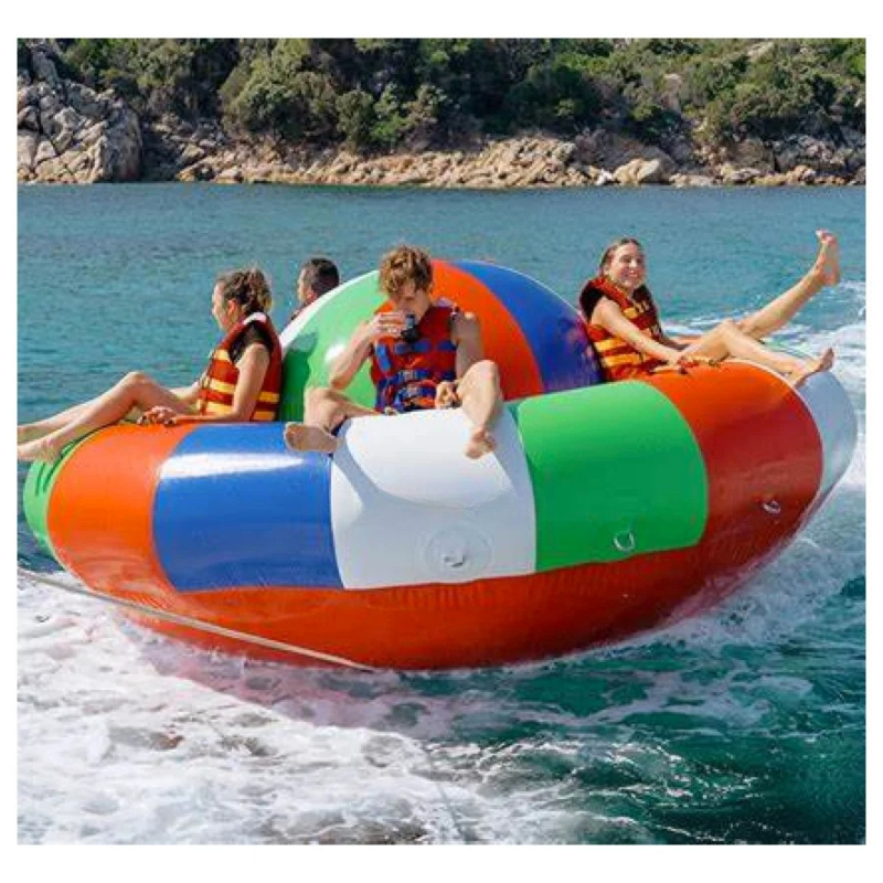 Inflatable Disco Boat Towable Tube Fun