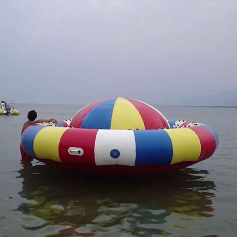 Inflatable Disco Boat Towable Tube Fun