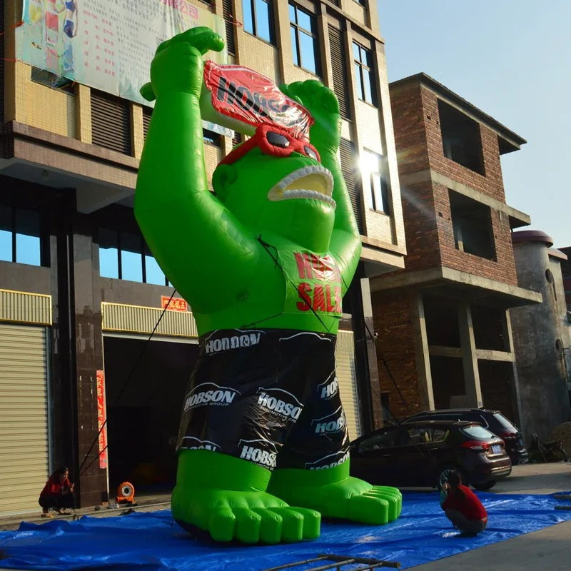 Customized Inflatable Gorilla Balloon Advertising