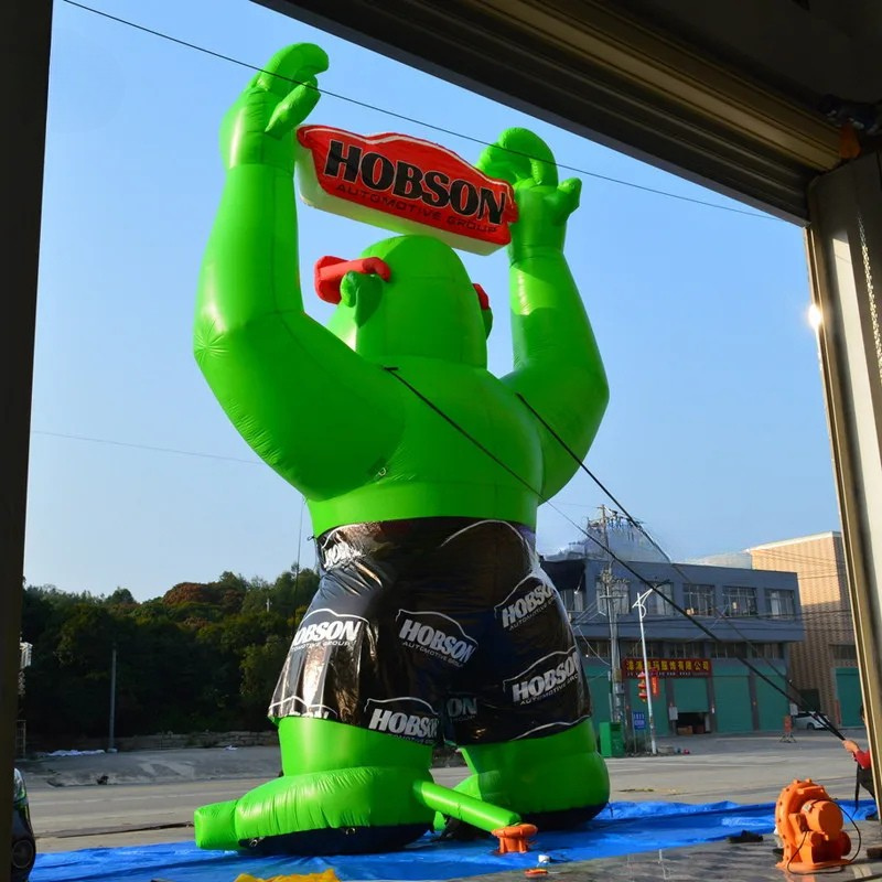 Customized Inflatable Gorilla Balloon Advertising