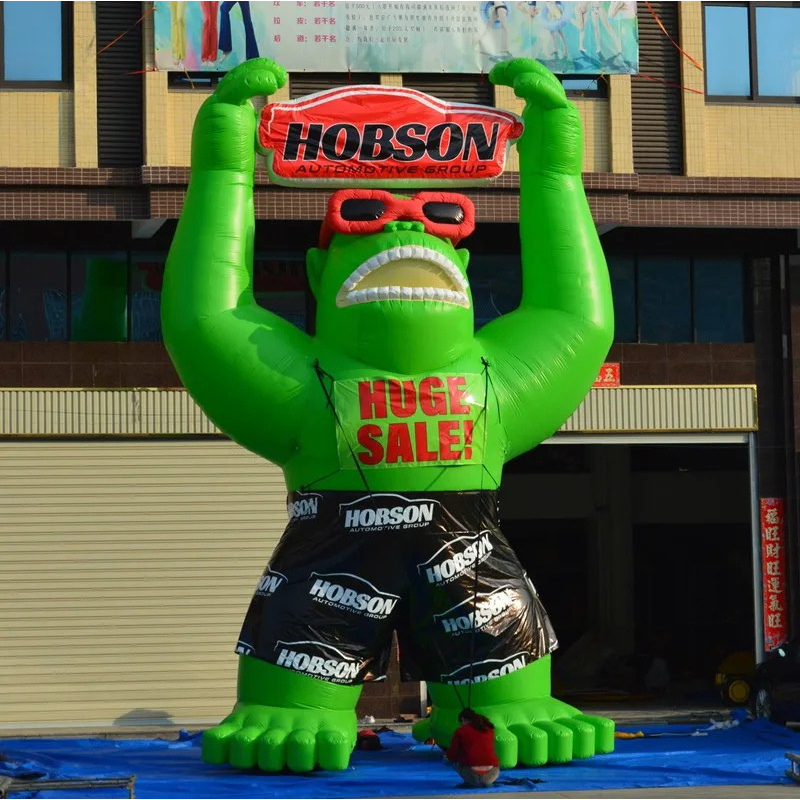 Customized Inflatable Gorilla Balloon Advertising