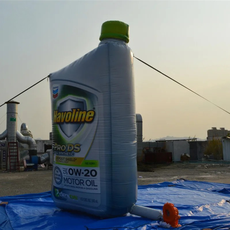 Inflatable Motor Oil Bottle Balloon Advertising