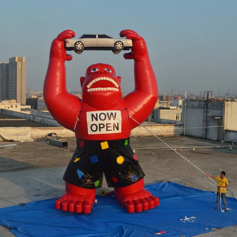 Giant Inflatable Gorilla Balloon for Dealership