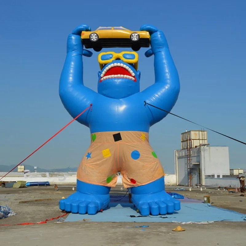 Giant Inflatable Gorilla Balloon for Dealership