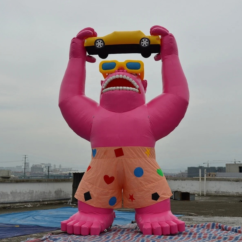 Giant Inflatable Gorilla Balloon for Dealership