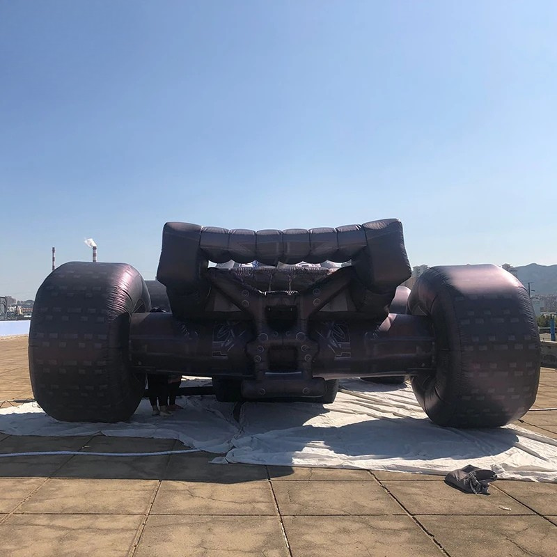 Custom Giant Inflatable Race Car Advertising