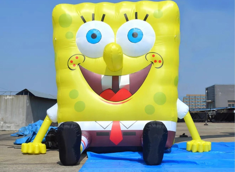 Giant Inflatable SpongeBob Cartoon Character Decoration
