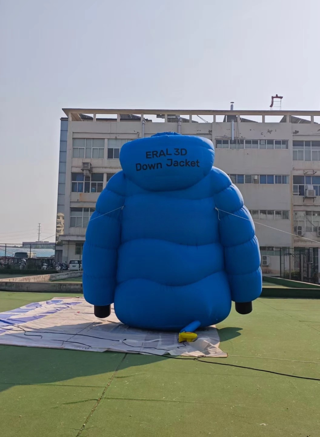 Giant Custom Inflatable Down Jacket Model