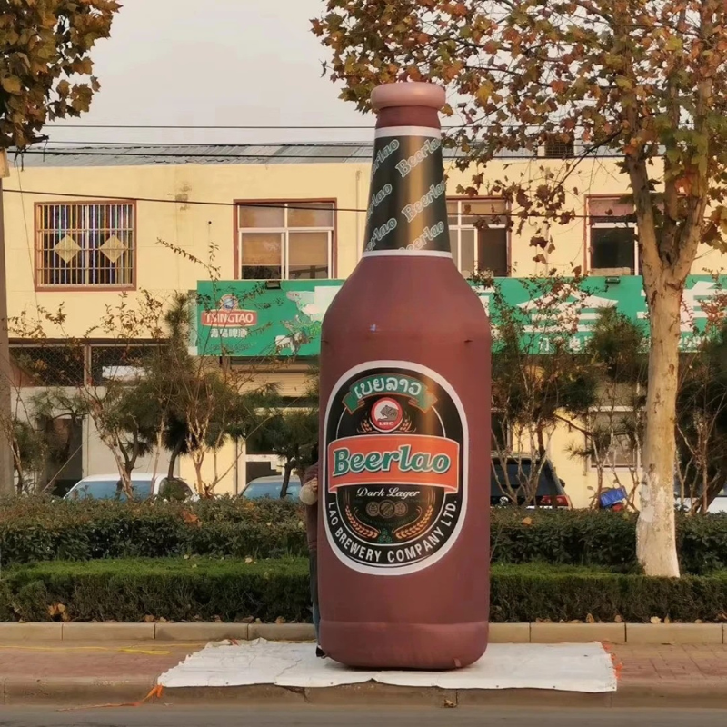 Inflatable Beer Bottle for Promotions and Events