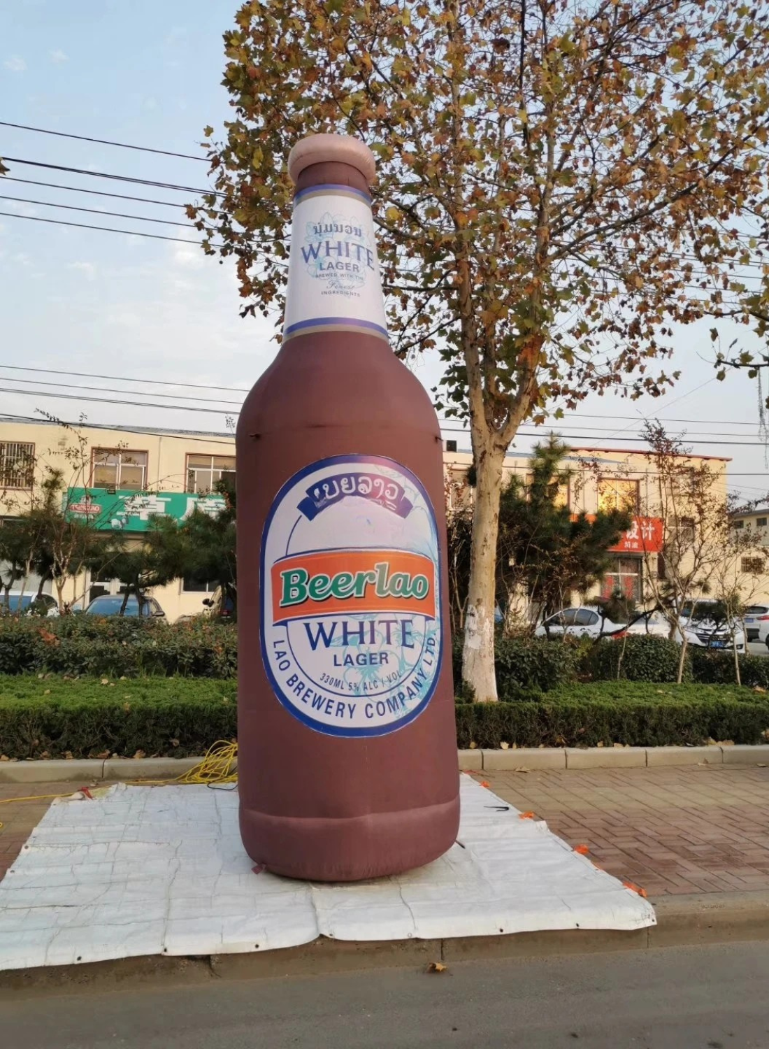 Inflatable Beer Bottle for Promotions and Events