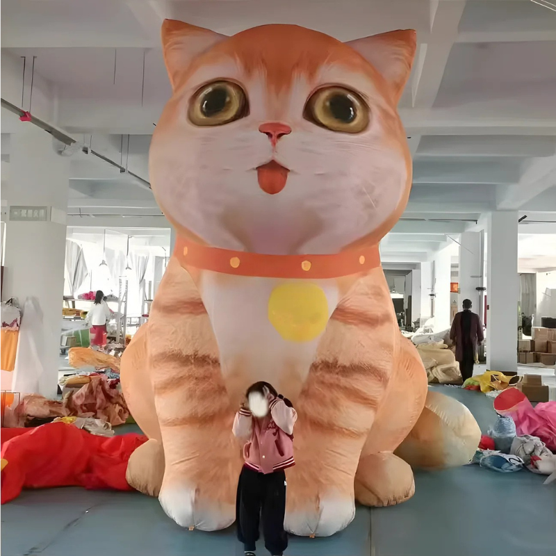 Giant Inflatable Good Luck Cat Decoration
