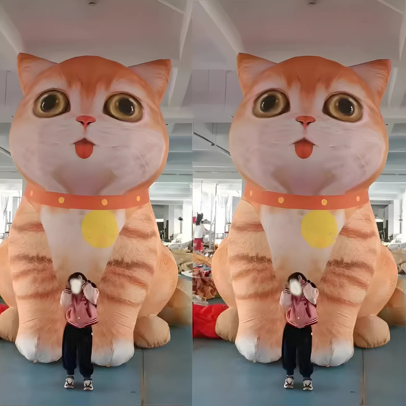 Giant Inflatable Good Luck Cat Decoration