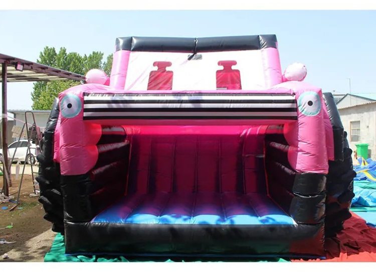 Race Car Bounce House Slide Combo