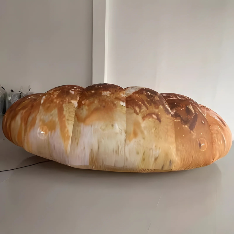 Lifelike Inflatable Bread Model Event Decoration
