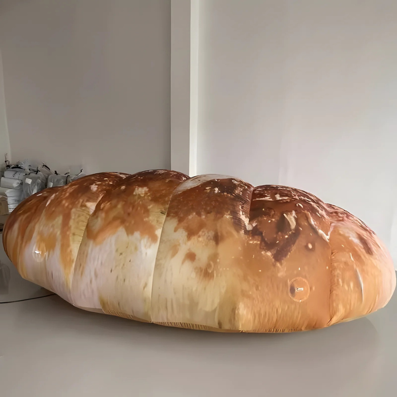 Lifelike Inflatable Bread Model Event Decoration