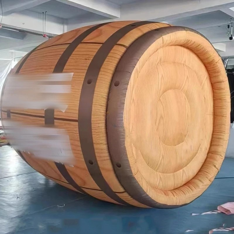 Custom Inflatable Wine Barrel for Events