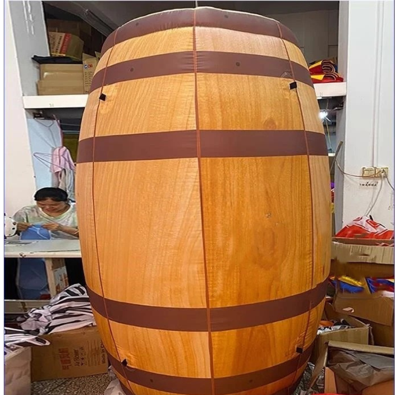 Custom Inflatable Wine Barrel for Events