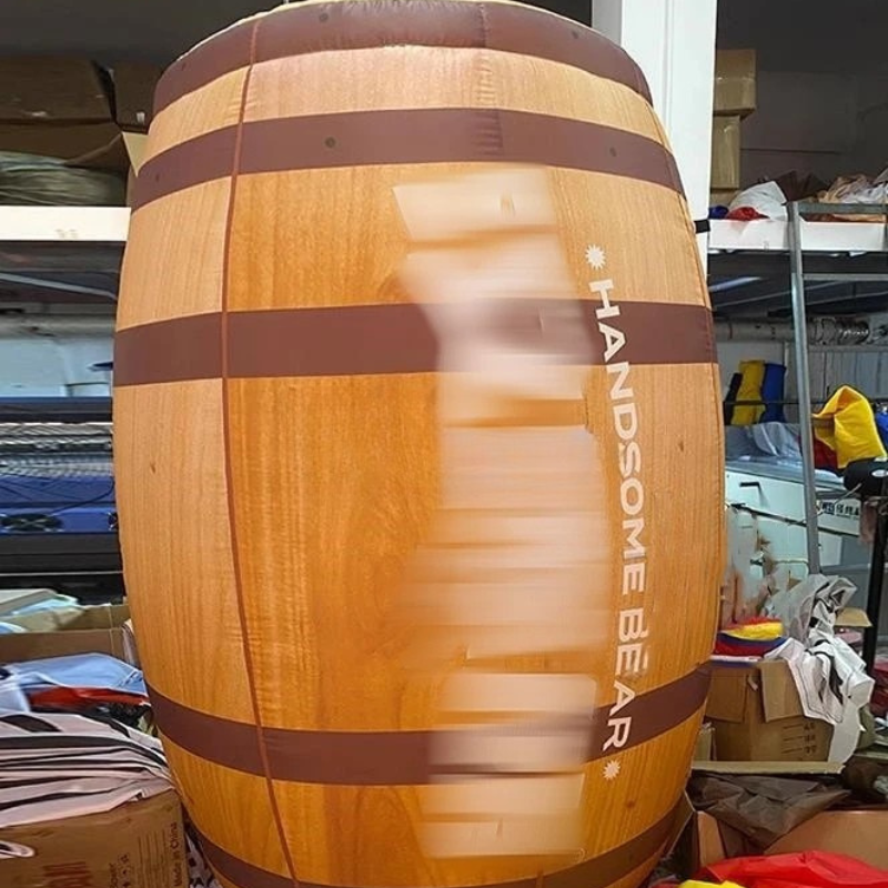 Custom Inflatable Wine Barrel for Events