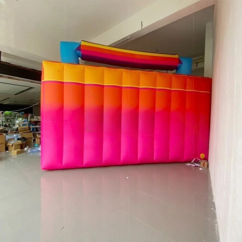 Giant Colorful Inflatable Boombox for Events
