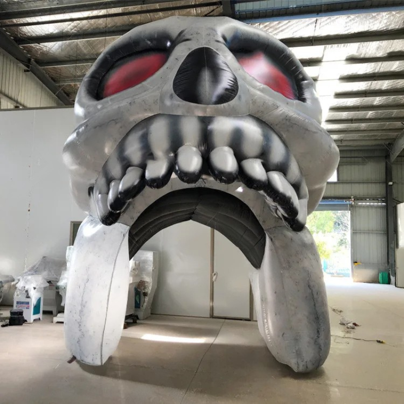 Halloween Inflatable Skull Arch Decoration Rental