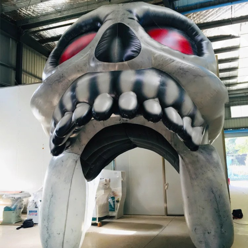 Halloween Inflatable Skull Arch Decoration Rental