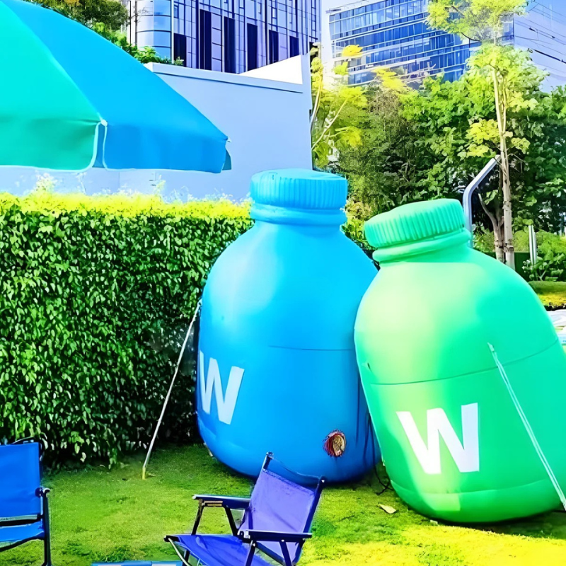 Inflatable Cartoon Medicine Bottle Replica