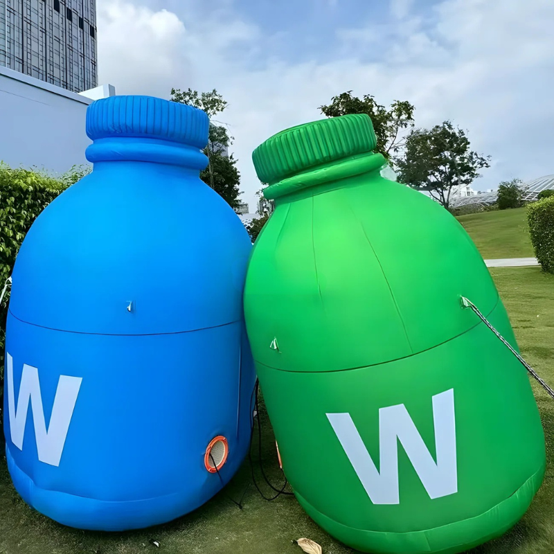 Inflatable Cartoon Medicine Bottle Replica