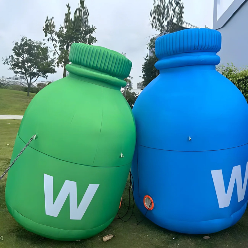 Inflatable Cartoon Medicine Bottle Replica