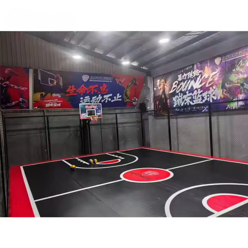 Indoor Football & Basketball Inflatable Court