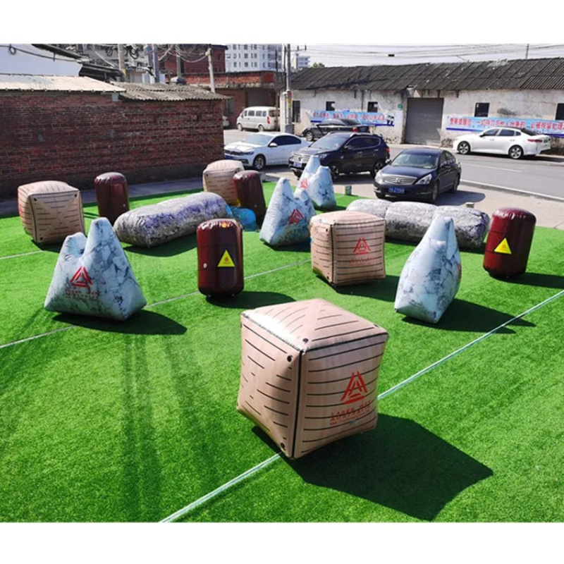 Inflatable Paintball Sport Box Equipment