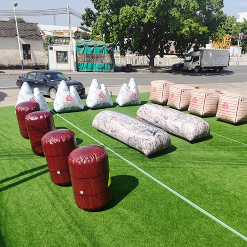 Inflatable Paintball Sport Box Equipment