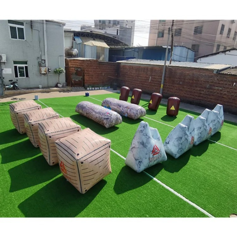 Inflatable Paintball Sport Box Equipment