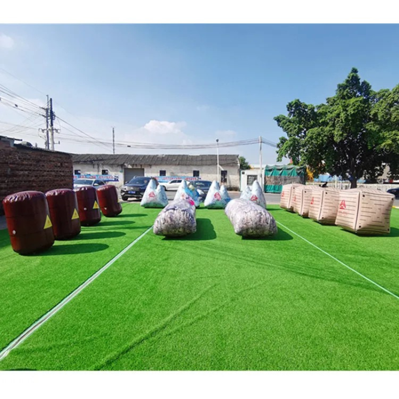 Inflatable Paintball Sport Box Equipment